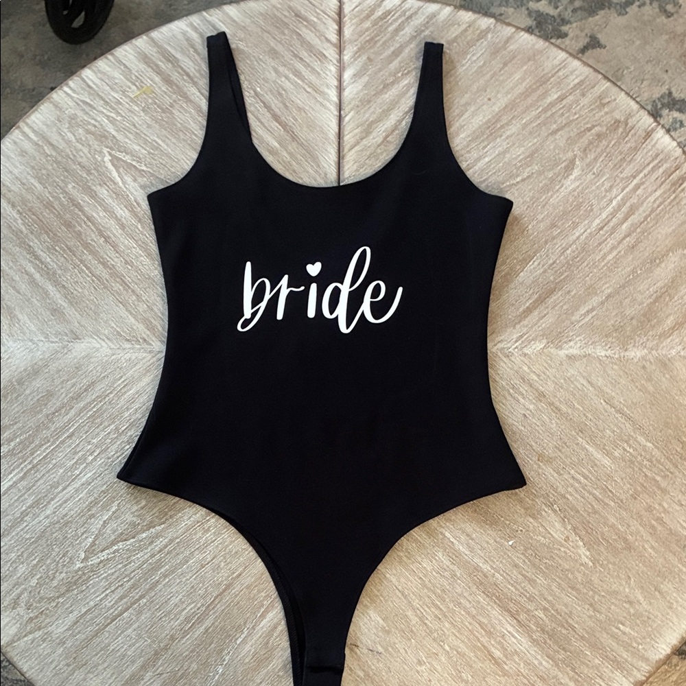 Black Bride Bodysuit